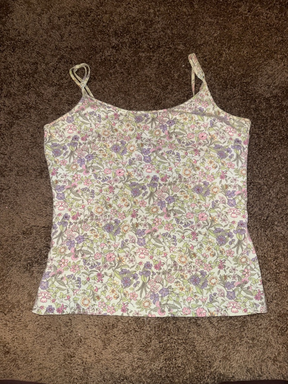 Gap floral tank top
